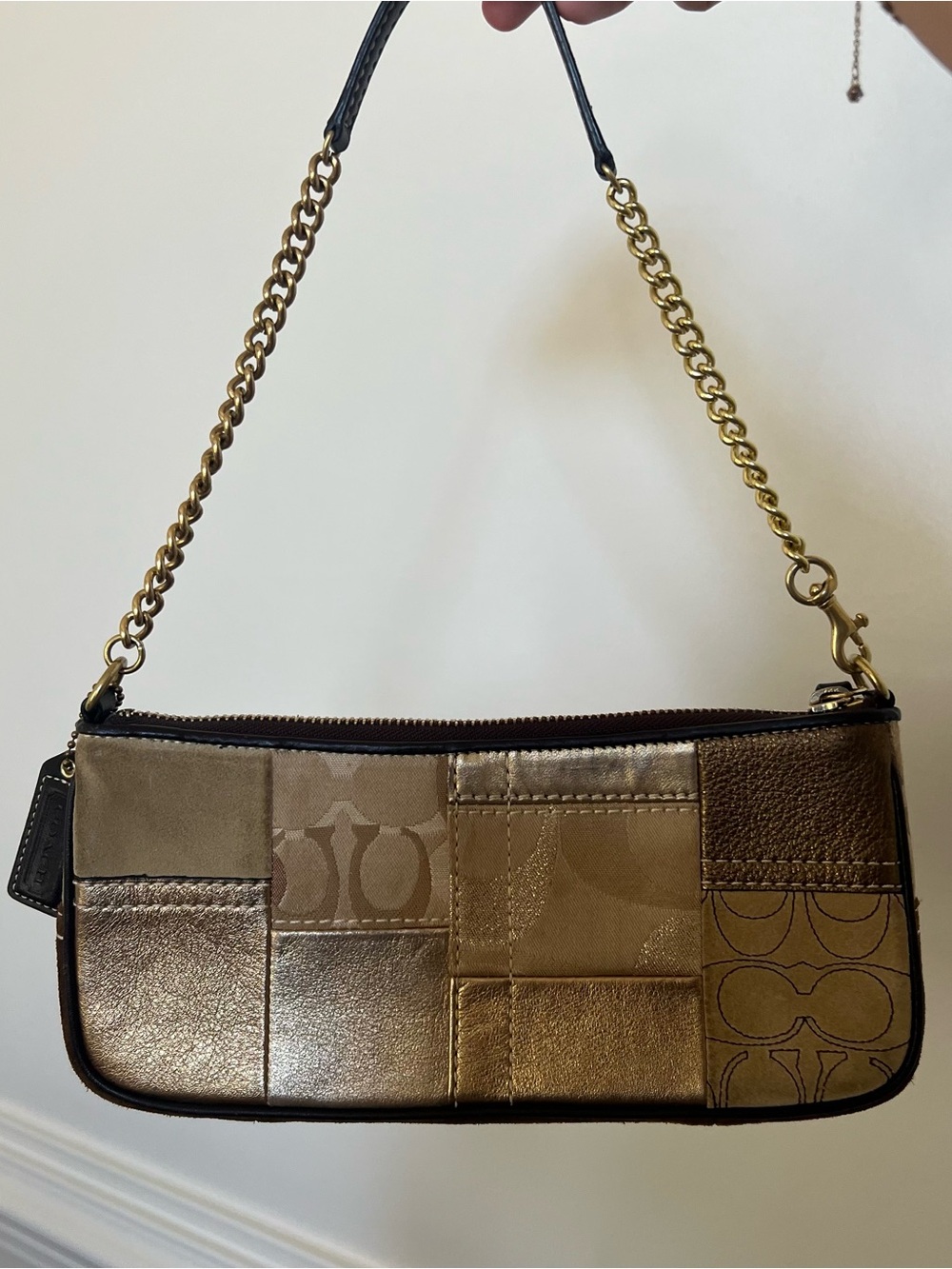 Vintage Coach Y2K Mini Patchwork Bag